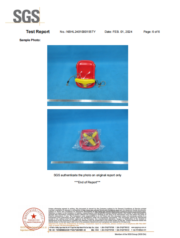 Product Certificate
